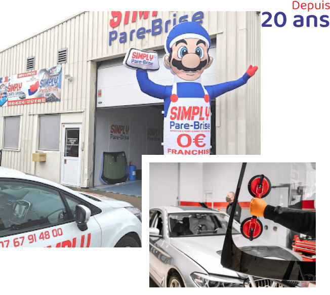 Centre de réparation de pare-brise à Lucé près de Chartres en Eure-et-Loir 28